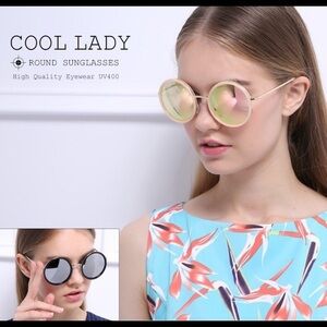 AOFLY Authentic Round Sunglasses